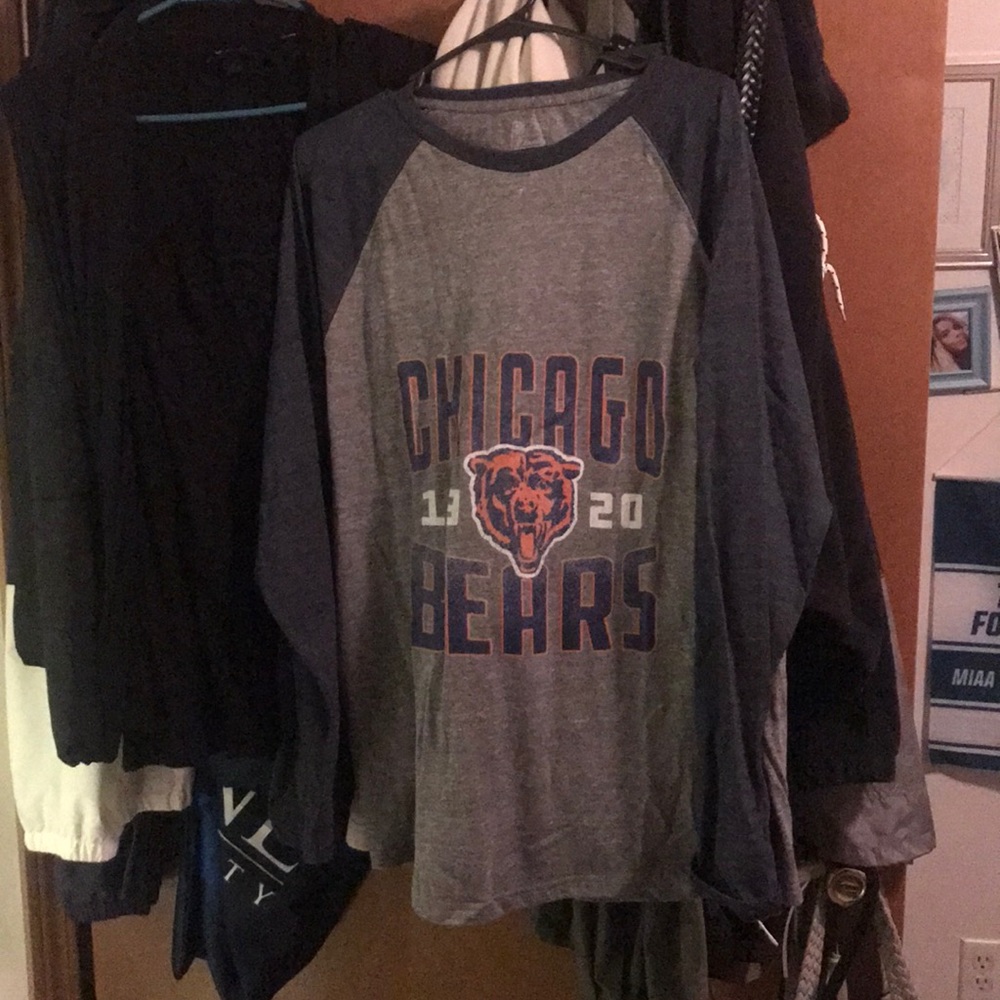 Men’s Chicago bears baseball tee